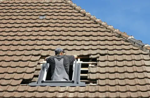 Pose de velux - Saint-Pierre-es-Champs